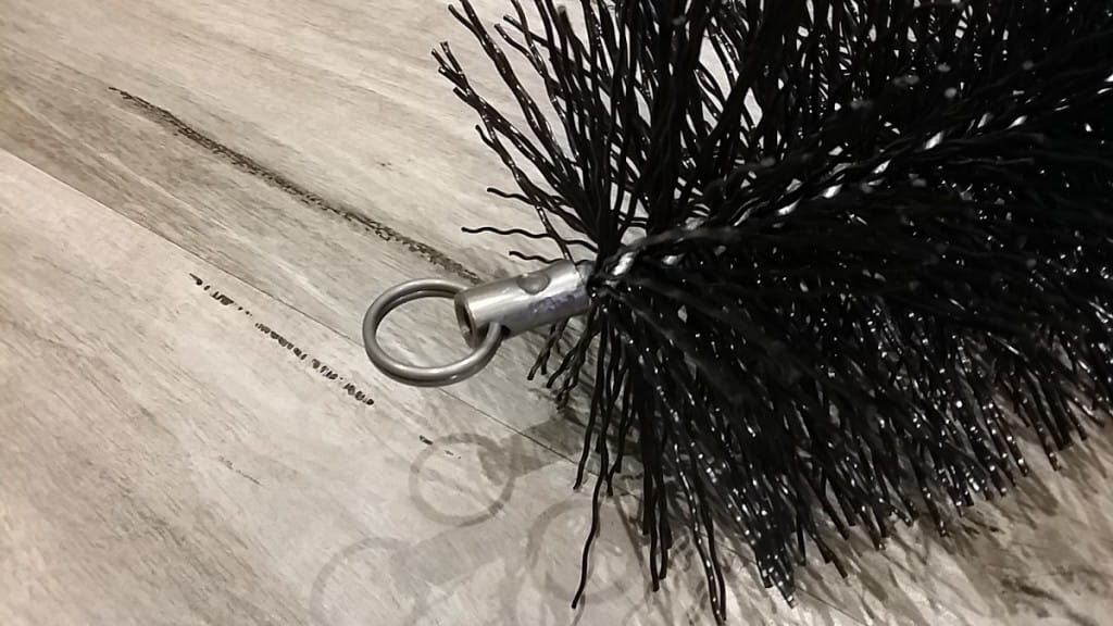 Pull Through Flue Cleaning Brush Heads Polypropylene Busy Bee Brushware