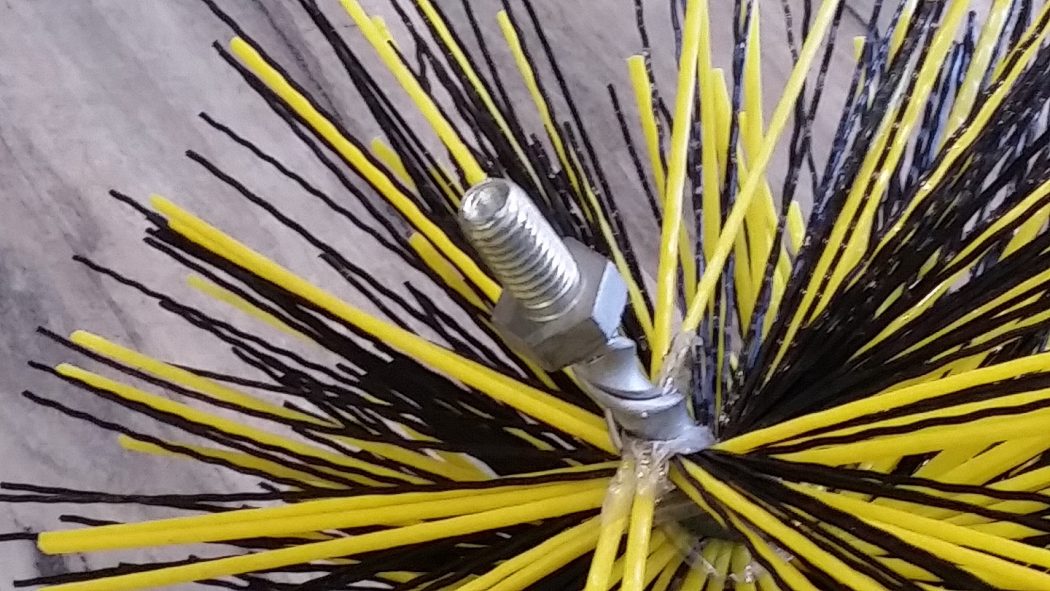 Chimney Sweep Tradies Handyman Brush Kit Busy Bee Brushware