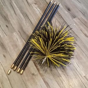 Flue and Chimney Cleaning Brush Kits
