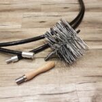 Busy Bee Brushware's Flexi Flue Cleaning Kit for cleaning Flues with bends