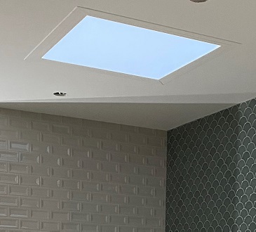 Skylight Diffuser for Lighting Replacement